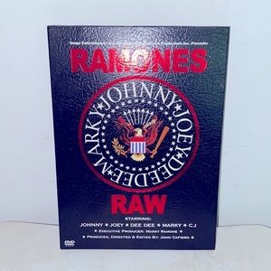 Ramones Raw DVD 📀 Jonny, Joey, Dee Dee, Marky & CJ 🎸​​​​